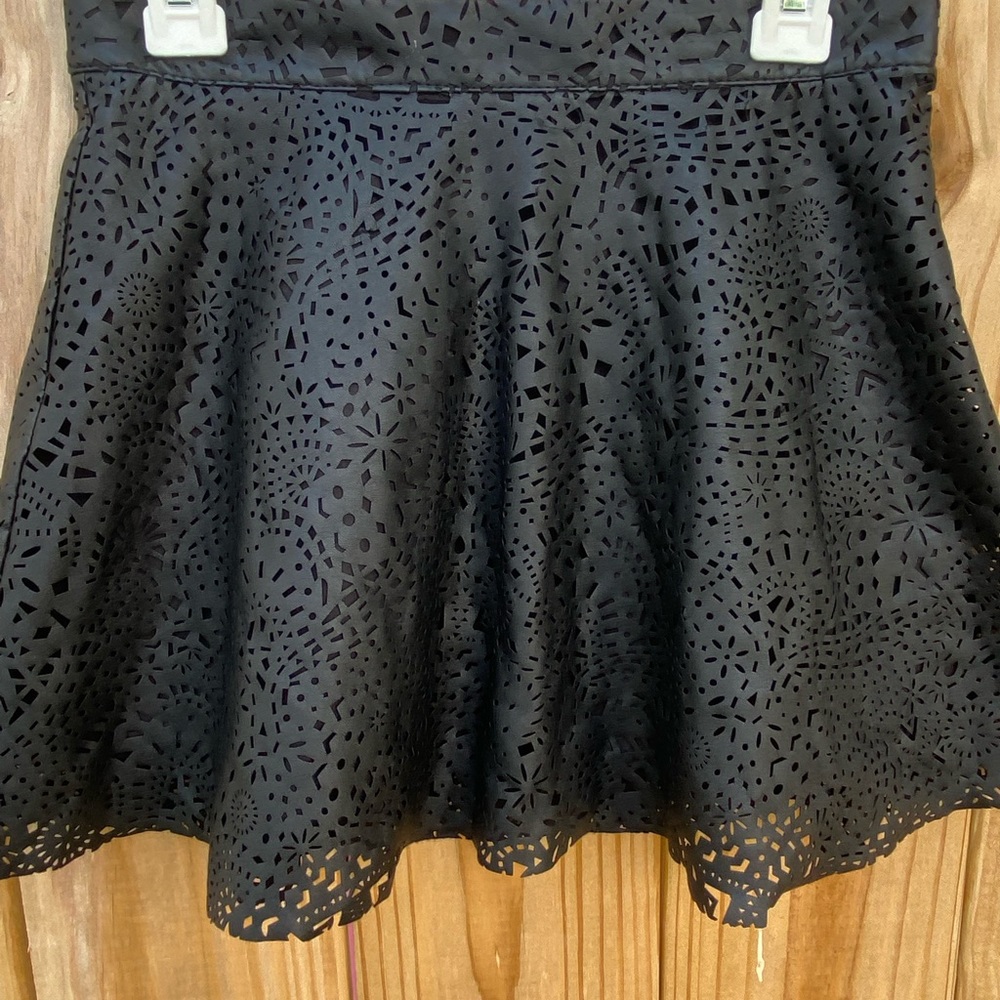 Xhilaration Laser-Cut Skirt.